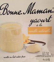 Yaourt à la vanille naturelle
