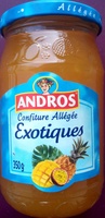 Confiture allégée exotiques