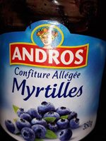 Confiture allégée myrtilles