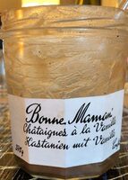 Confiture Chataignes à la Vanille