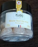 Boules fourrées miel