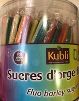 Sucre d'orges fluo