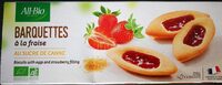 Barquettes à la fraise au sucre de canne