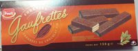 Gaufrettes Fourrées Enrobées de Chocolat Fin