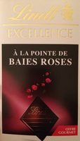 Chocolat à la Pointe de Baies Roses