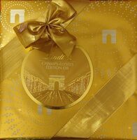 Lindt Champs-Elysées édition or