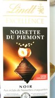 Chocolat noir aux éclats de noisettes du Piémont