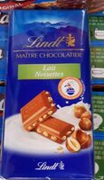 2X100G M.choco Lait Noisettes