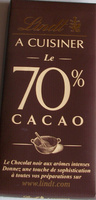 A Cuisiner le 70% Cacao