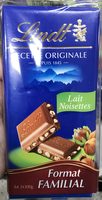 Recette originale - lait noisettes