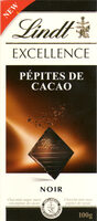 Chocolat noir pépite de cacao