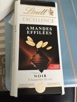 Chocolat noir pointe de sel amandes