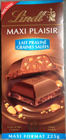 Maxi plaisir. Lait praliné graines salées