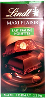 Maxi Plaisir Lait Praliné Noisettes