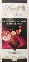 Cranberry, Mandel & Haselnuss Feinherb