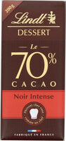 Noir intense dessert 70%