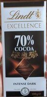 70% Cocoa Intense Dark Chocolate