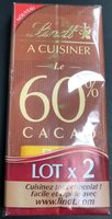 Chocolat 60% de cacao