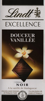 Excellence douceur vanillée - Chocolat noir à la vanille de Madagascar