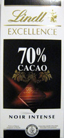 Excellence - Chocolat noir intense 70% cacao