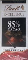Excellence 85% Cacao Noir Puissant