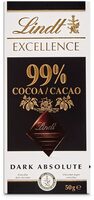 Dark absolute 99% cacao