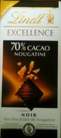 Excellence 70% cacao nougatine