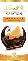 Tablette de chocolat - le coulis d’orange