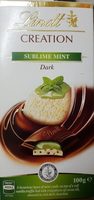 Chocolate Dark Creation Sublime Mint