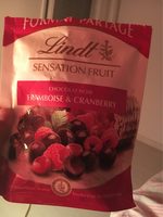 Sensation Fruit Bonbons chocolat noir framboise & ... le sachet de 250 g