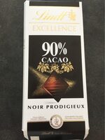 LINDT Excellence 90% Cacao