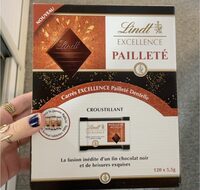 Lindt excellence pailette
