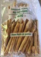 Gressins Rubata au sesame