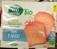 Fette biscottate biologiche con farro