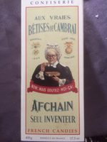 Betises de cambrai