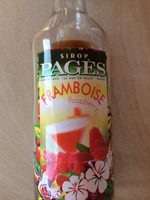 Sirop de framboise