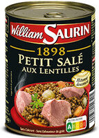 Petit salé aux lentilles