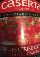 Tomates cerises entieres