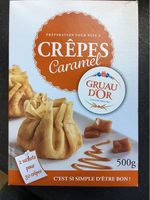 Préparation pour pâte à Crêpes Caramel