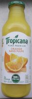 Tropicana Pure premium Orange sans pulpe