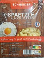 Spaetzle aux Œufs Frais prêt à poêler