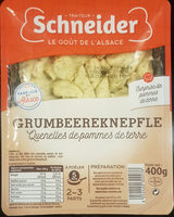Grumbeereknepfle, Quenelles de pommed de terre