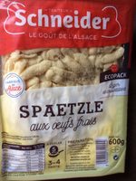 Spaetzle aux Œufs Frais