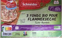 Fond bio pour flammekueche