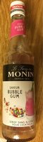 Sirop saveur Bubble Gum