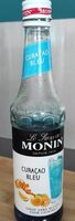 Sirop Monin curaçao bleu