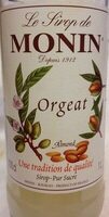 Sirop d'Orgeat