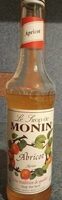 Sirop Abricot Monin 70 cl, 1 Bouteille