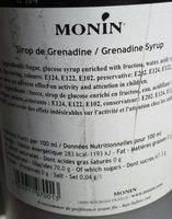 Sirop de grenadine