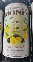 Monin - Lemon Tea Thé Citron - Sirop